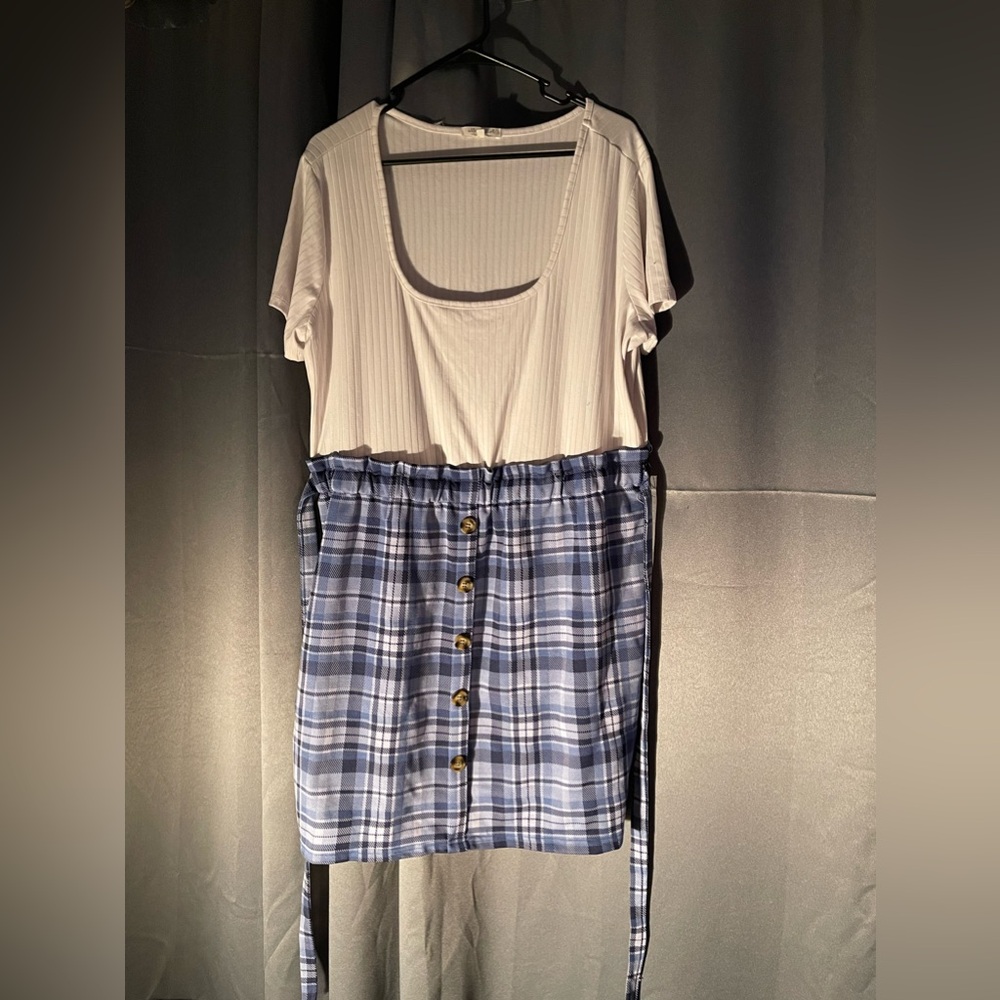Plaid dress
